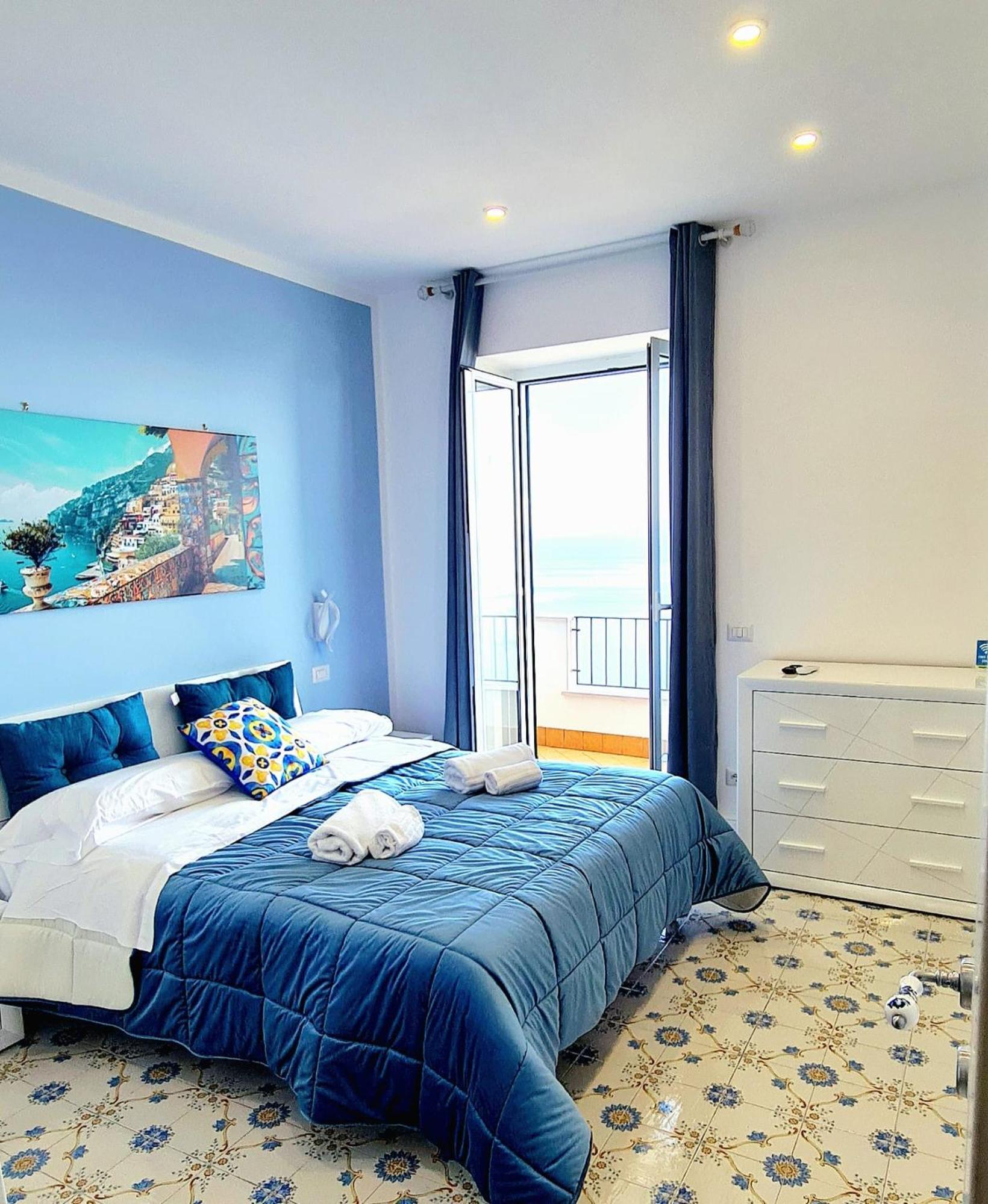 Villa Blu Costiera Amalfi Luaran gambar